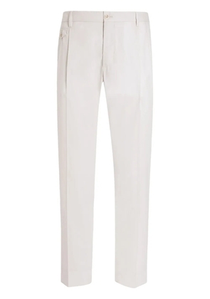 Dolce & Gabbana straight-leg trousers - White