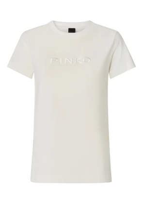 PINKO embossed T-shirt - White