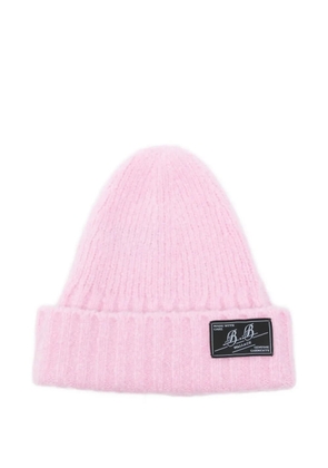 B.B. Walace ribbed beanie hat - Pink