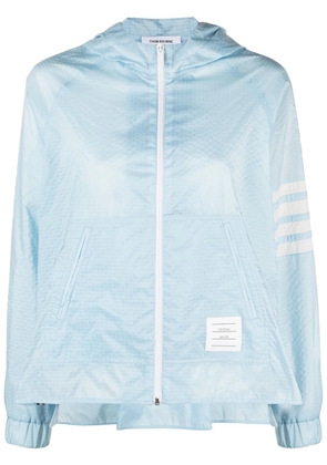 Thom Browne 4-bar stripe light jacket - Blue