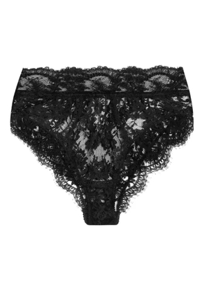 Dolce & Gabbana lace high-leg briefs - Black