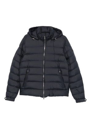 Moncler hooded quilted jacket - Blue