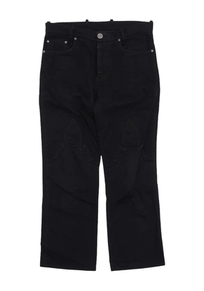 Chrome Hearts five-pocket jeans - Black