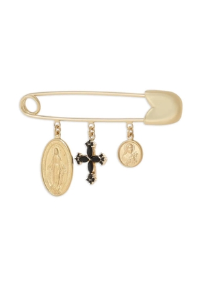 Dolce & Gabbana safety-pin brooch - Gold