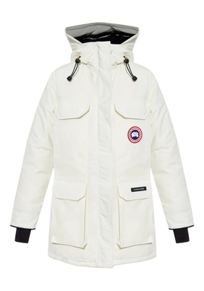 Canada Goose Expedition hooded parka coat - White