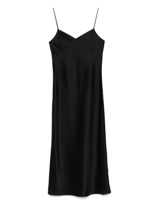 Polo Ralph Lauren satin midi dress - Black