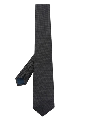 Polo Ralph Lauren polka-dot embroidered silk tie - Black