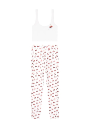 Diesel cherry pyjama (set of two) - White