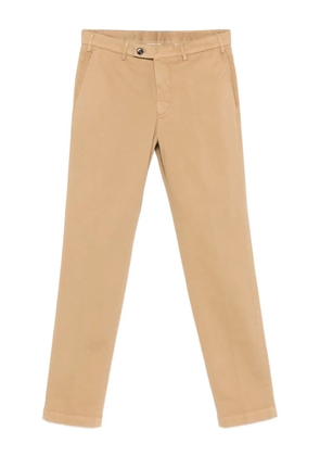 michael coal button-fastening trousers - Brown