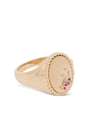 Yvonne Léon 9K yellow gold diamond ring