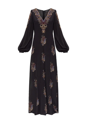 ETRO V-neck maxi dress - Black
