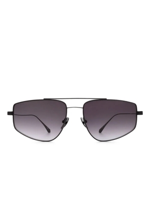 Kaleos geometric-frame sunglasses - Black