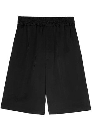 Jil Sander high-waisted shorts - Black