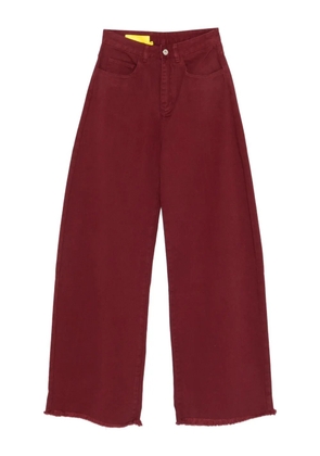 Marques'Almeida frayed jeans - Red