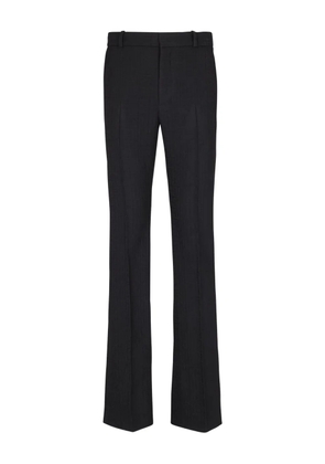 Balmain darted wool trousers - Black