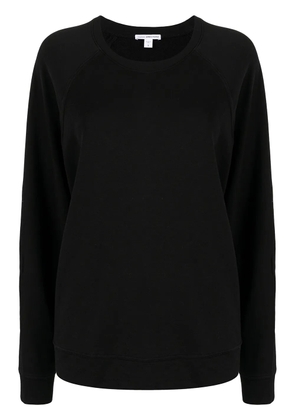 James Perse loose-fit terry sweatshirt - Black