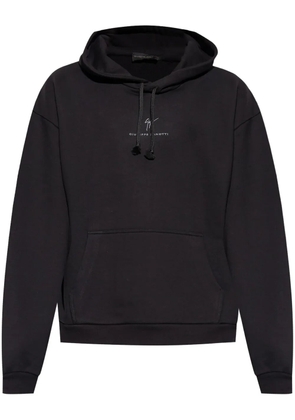 Giuseppe Zanotti LR-63 drawstring hoodie - Black