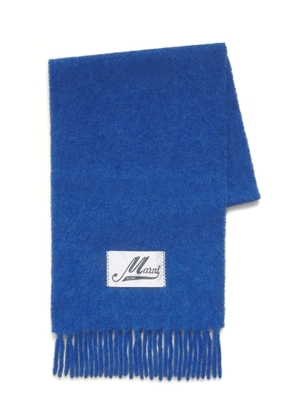 Marni fringed scarf - Blue
