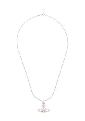 Vivienne Westwood Mayfair crystal-pendant necklace - Silver