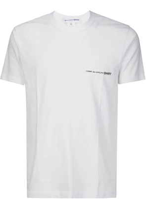 Comme Des Garçons Shirt logo-print T-shirt - White