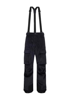 Moncler Grenoble corduroy ski bottoms - Blue