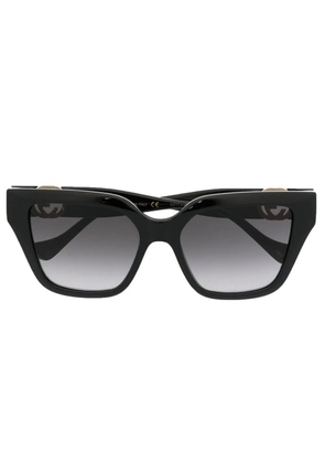 Gucci Eyewear logo square-frame sunglasses - Black