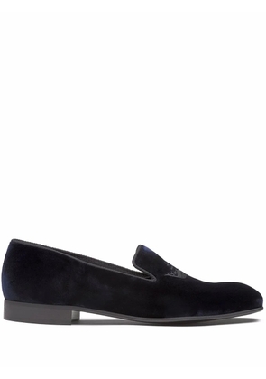 Church's Sovereign 2 Velvet Crown loafers - Blue