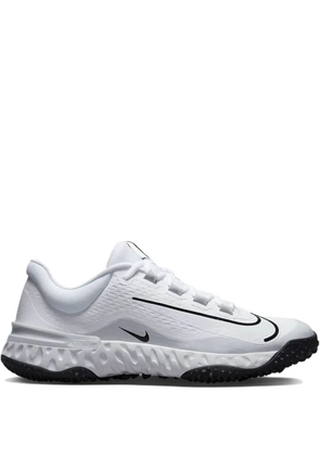 Nike Alpha Huarache Elite 4 TF lace-up sneakers - White