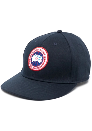 Canada Goose logo-patch baseball cap - Blue