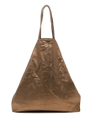 Uma Wang Big Shopping tote bag - Gold