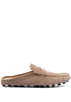 Tod's Gommino Bubble suede mules - Neutrals