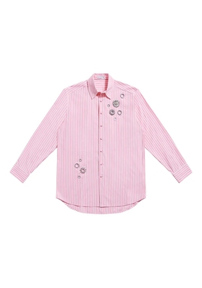 AREA striped shirt - Pink