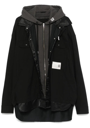 Maison MIHARA YASUHIRO layered jacket - Black