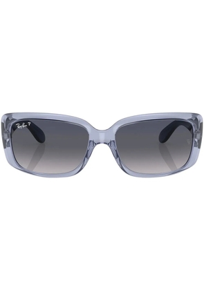 Ray-Ban two-tone rectangle-frame sunglasses - Blue