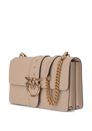 PINKO Love Birds-buckle shoulder bag