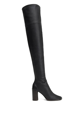LEMAIRE block-heel boots - Black