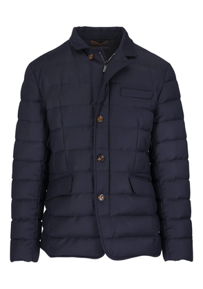 Moorer ZAYN-L button quilted jacket - Blue