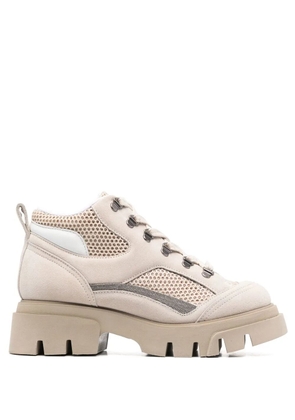 Brunello Cucinelli chunky-sole boots - Neutrals