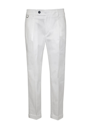 Low Brand pleated trousers - White