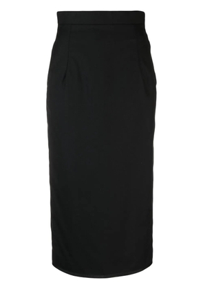 Thom Browne twill-weave pencil skirt - Black