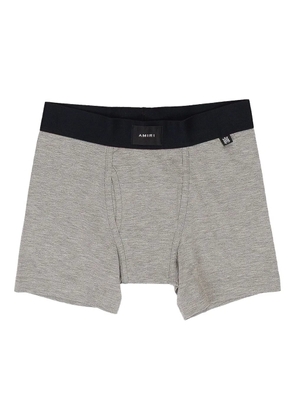 AMIRI logo-waistband boxers - Grey