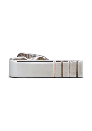 Thom Browne 4-Bar tie bar - Silver
