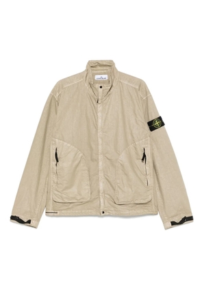 Stone Island Compass-motif jacket - Neutrals
