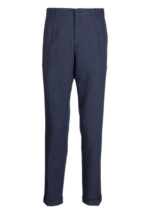 Paul Smith slim-cut wool trousers - Blue