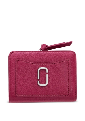Marc Jacobs logo-plaque leather wallet - Pink