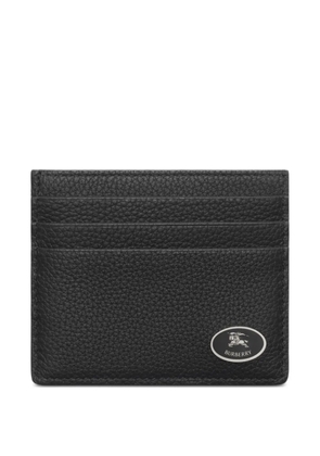 Burberry pebbled-leather cardholder - Black
