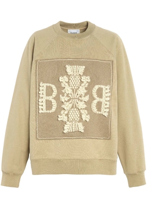 Barrie logo-embroidered sweatshirt - Green