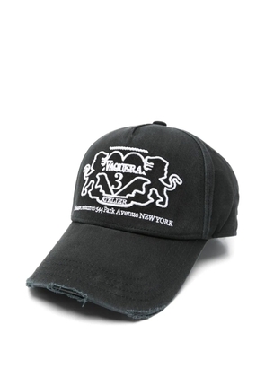 Vaquera embroidered-logo cap - Black