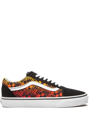 Vans Old Skool 'Off The Wall Logos - Orange' sneakers - Black