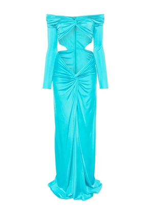 The New Arrivals Ilkyaz Ozel Jasmine maxi dress - Blue
